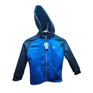 The Children's Place Sport Jacket Boys 5/6 Blue Black New